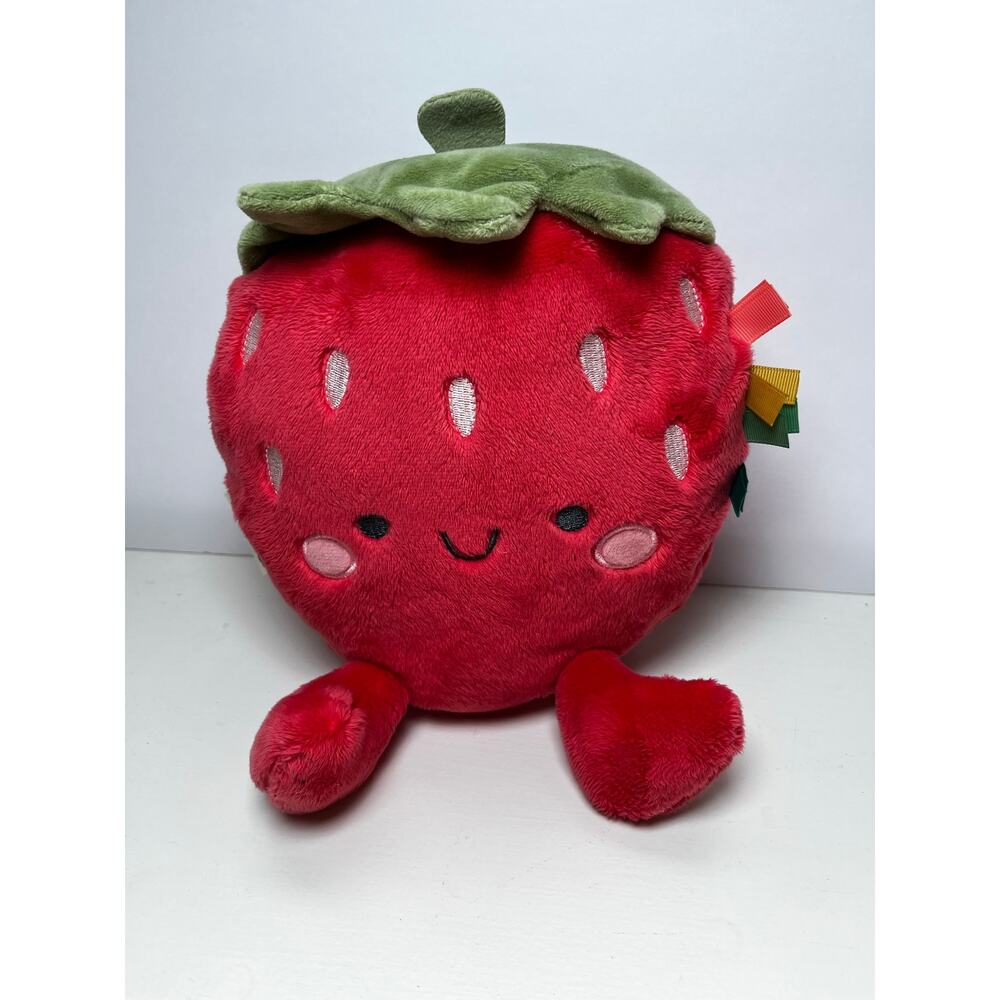 Itzy Ritzy strawberry plush baby toy super soft & clean